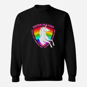 Sister In Law Unicorn Gift For Girls And Women Kids Adults Sweat Shirt - Seseable