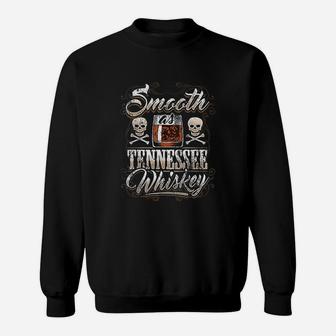 Smooth Tennessee Whiskey Funny Fathers Day Sweat Shirt - Seseable