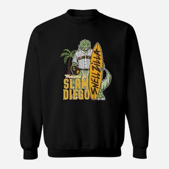 Snell Zilla Welcome To Slam Diego 2021 Sweat Shirt - Seseable