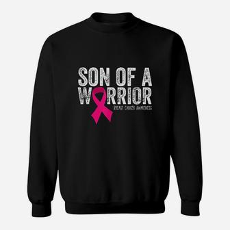 Son Of A Warrior Mother Awareness Gift Sweat Shirt - Seseable
