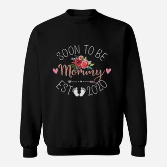 Soon To Be Mommy Est 2020 Future Mom Sweat Shirt - Seseable