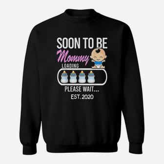 Soon To Be Mommy Est.2020 2019 It A Boy Women First Time Mom Sweat Shirt - Seseable