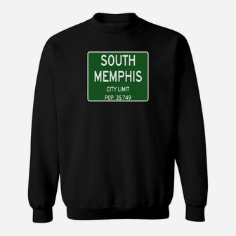South Memphis Tennessee Street Sign T-shirt Sweat Shirt - Seseable