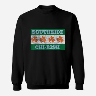 Southside Chi Rish Chicago Irish St Patricks Day Party Sweat Shirt - Seseable