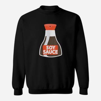 Soy Sauce Easy Sushi And Soysauce Couple Halloween Sweat Shirt - Seseable