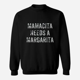 Spanish Mamacita Drinking Margarita Vacation Cruise Sweat Shirt - Seseable