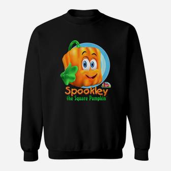 Spookley The Square Pumpkin Character V-neck Sweat Shirt - Seseable