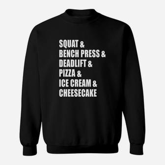 Squat, Bench, Deadlift Sweat Shirt - Seseable