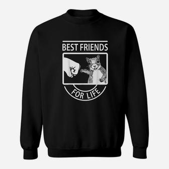 Squirrel Best Friend For Life, best friend birthday gifts, gifts for your best friend, friend christmas gifts Sweat Shirt - Seseable