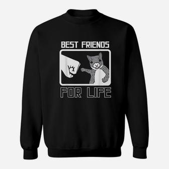 Squirrel Best Friend For Life, best friend gifts, gifts for your best friend, gifts for best friend Sweat Shirt - Seseable