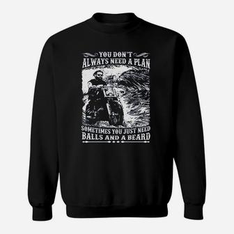 St Patricks Dads You Dont Always Need A Plan Sweat Shirt - Seseable