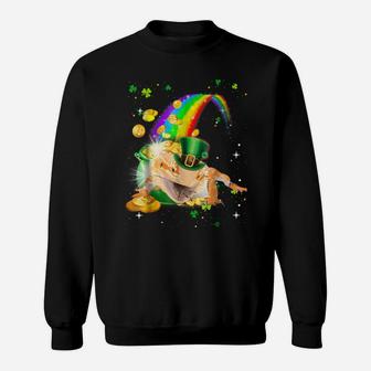 St Patrick's Day Bearded Dragon Lover T-shirt Sweatshirt - Seseable