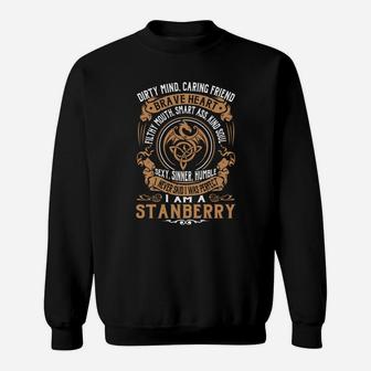 Stanberry Brave Heart Dragon Name Shirts Sweat Shirt - Seseable