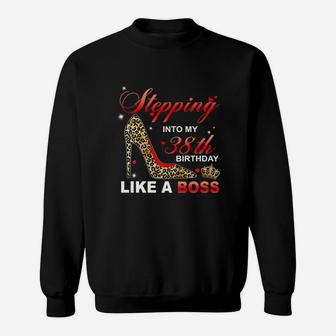 Stepping Into My 39th Birthday Like A Boss Since 1983 Mother Sweatshirt - Seseable