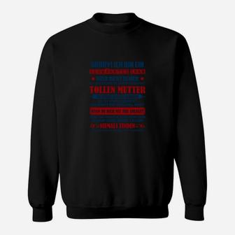 Stolze Mutter Aufdruck Sweatshirt für Söhne & Töchter, Elternstolz Design - Seseable