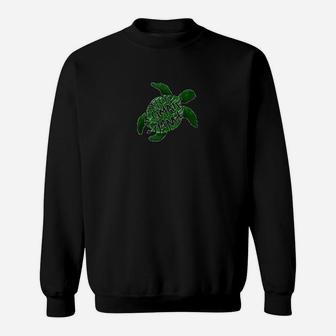 Stop Climate Change Sea Turtle Climate Change Sweat Shirt - Seseable