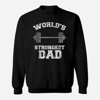 Strong Dad Gym Best Daddy Ever, dad birthday gifts Sweat Shirt - Seseable