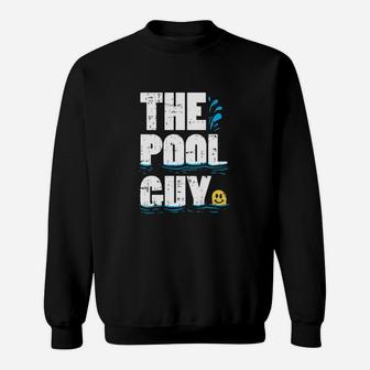 Summer Pool Guy Gifts Funny Swimming Pool Boy Sweat Shirt - Seseable