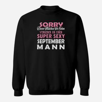 Super Sexy September Mann Sweatshirt - Seseable