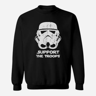 Support The Troops Sweat Shirt - Seseable