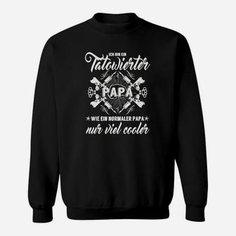 Tätowierter Papa partner Sweatshirt - Seseable