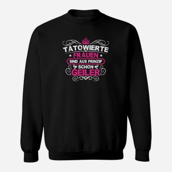 Tatowiertes Frauen Geiler Sweatshirt - Seseable