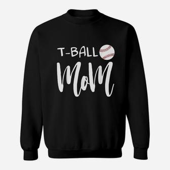 Tball Mom Ball Christmas Sport Mom Mothers Day Sweat Shirt - Seseable