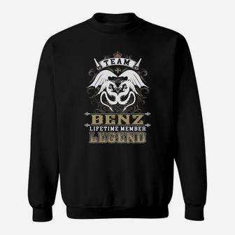 Team Benz Lifetime Member Legend -benz T Shirt Benz Hoodie Benz Family Benz Tee Benz Name Benz Lifestyle Benz Shirt Benz Names Sweat Shirt - Seseable