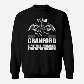 Team Cranford Lifetime Member Legend Name Tshirts Sweatshirt - Seseable