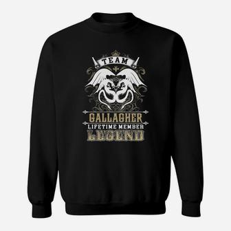 Team Gallagher Lifetime Member Legend -gallagher T Shirt Gallagher Hoodie Gallagher Family Gallagher Tee Gallagher Name Gallagher Lifestyle Gallagher Shirt Gallagher Names Sweat Shirt - Seseable
