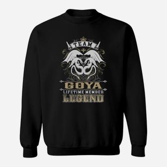 Team Goya Lifetime Member Legend -goya T Shirt Goya Hoodie Goya Family Goya Tee Goya Name Goya Lifestyle Goya Shirt Goya Names Sweat Shirt - Seseable