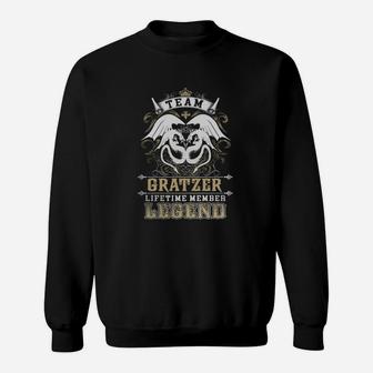 Team Gratzer Lifetime Member Legend -gratzer T Shirt Gratzer Hoodie Gratzer Family Gratzer Tee Gratzer Name Gratzer Lifestyle Gratzer Shirt Gratzer Names Sweat Shirt - Seseable