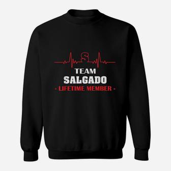 Team Salgado Lifetime Member Family Youth Kid 1kmo Sweat Shirt - Seseable