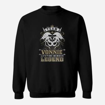 Team Vonnie Lifetime Member Legend -vonnie T Shirt Vonnie Hoodie Vonnie Family Vonnie Tee Vonnie Name Vonnie Lifestyle Vonnie Shirt Vonnie Names Sweat Shirt - Seseable