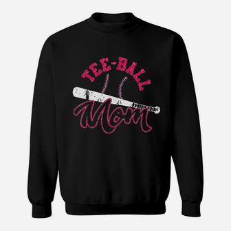 Tee-ball Mom Cute Play Sweat Shirt - Seseable
