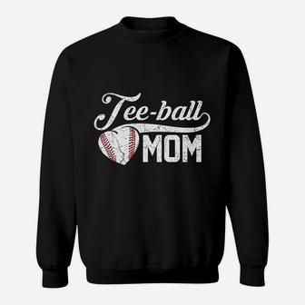 Tee Ball Mom Sweat Shirt - Seseable