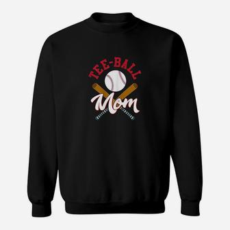 Tee-ball Mom Sweat Shirt - Seseable