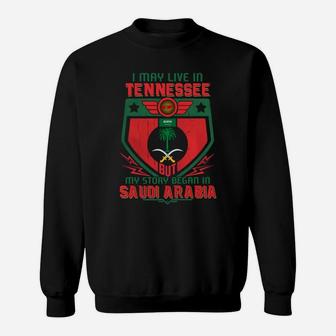 Tennessee Saudi Arabia Sweat Shirt - Seseable