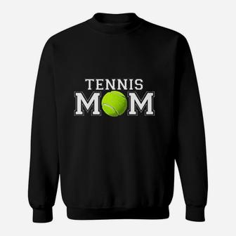 Tennis Mom Match Day Mother Sweat Shirt - Seseable
