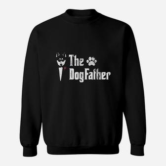The Dogfather Siberian Husky Dog Dad Sweat Shirt - Seseable