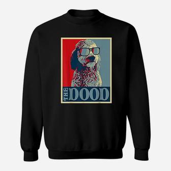 The Dood Goldendoodle Doodle Mom And Dood Dad Sweat Shirt - Seseable