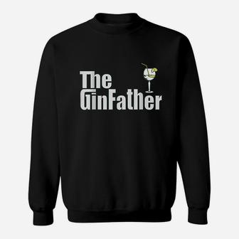The Ginfather Gin Father Funny Gin And Tonic Sweat Shirt - Seseable