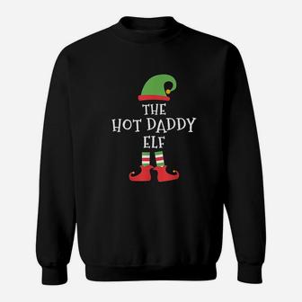 The Hot Daddy Elf Sweat Shirt - Seseable