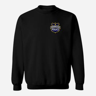 Thermostat Police Pocket Funny Dads Bday Fathers Day Gift Premium Sweat Shirt - Seseable