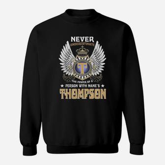Thompson Name,thompson Birthday,thompson Hoodie,thompson Tshirt For You Sweatshirt - Seseable
