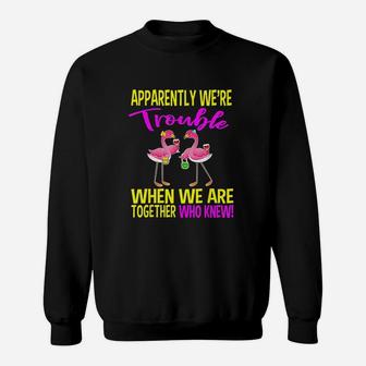 Together We Are Trouble Gifts For Funny Women Cruising Sweat Shirt - Seseable