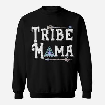 Tribe Mama For Mom Of Tribe Sweat Shirt - Seseable