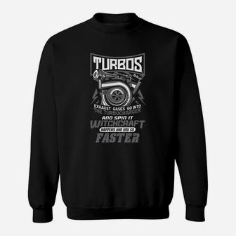 Turbo Explanation Automotive Sweat Shirt - Seseable
