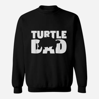 Turtle Lover Gift Turtle Dad Zoo Keeper Animal Turtle Sweatshirt - Seseable