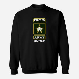 Uncle Army Strong And Proud Favorite Nephew Sweat Shirt - Seseable